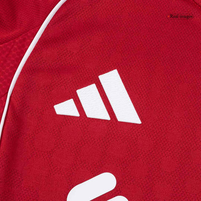 Liverpool Player Version Trikot Heim 2025/26 VIRGIL #4 Slim Fit