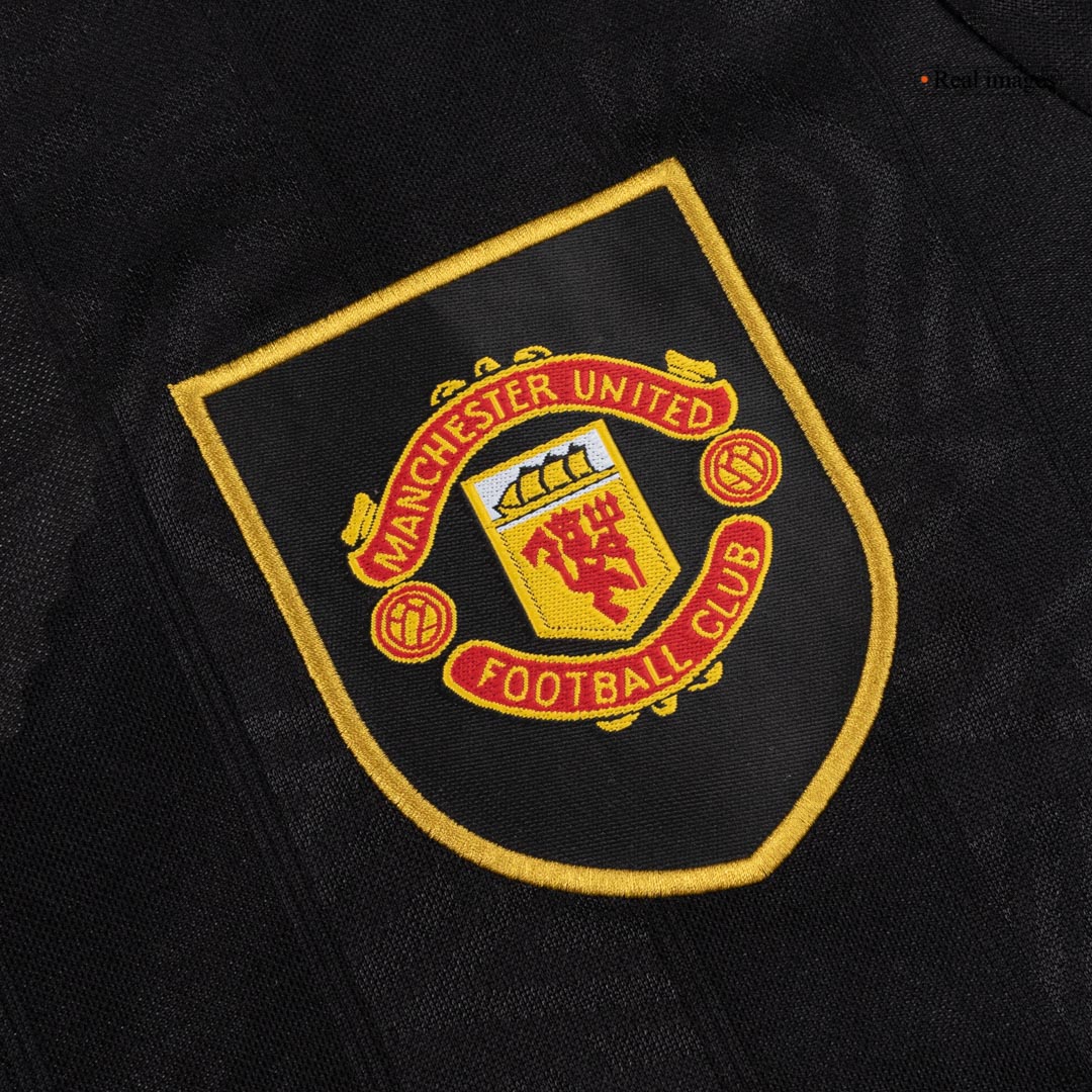 ManU Retro Langarm Trikot Auswärts 1993/94