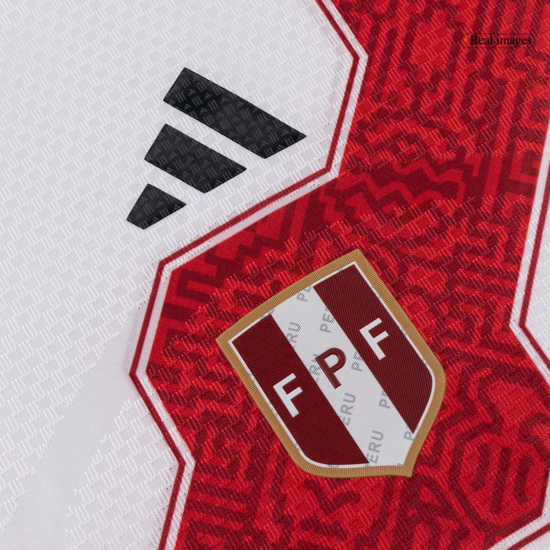 Peru World Cup Player Version Trikot Heim 2026 Slim Fit