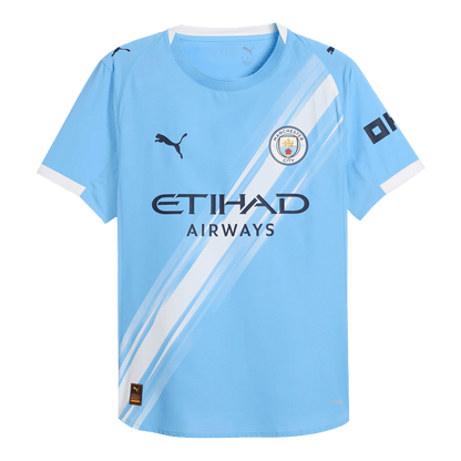 Manchester City Player Version Trikot Heim 2025/26 DE BRUYNE #17 Slim Fit