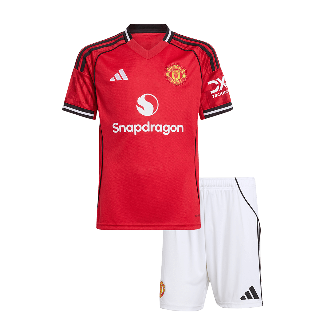 ManU Kinder Trikot Set Heim 2025/26