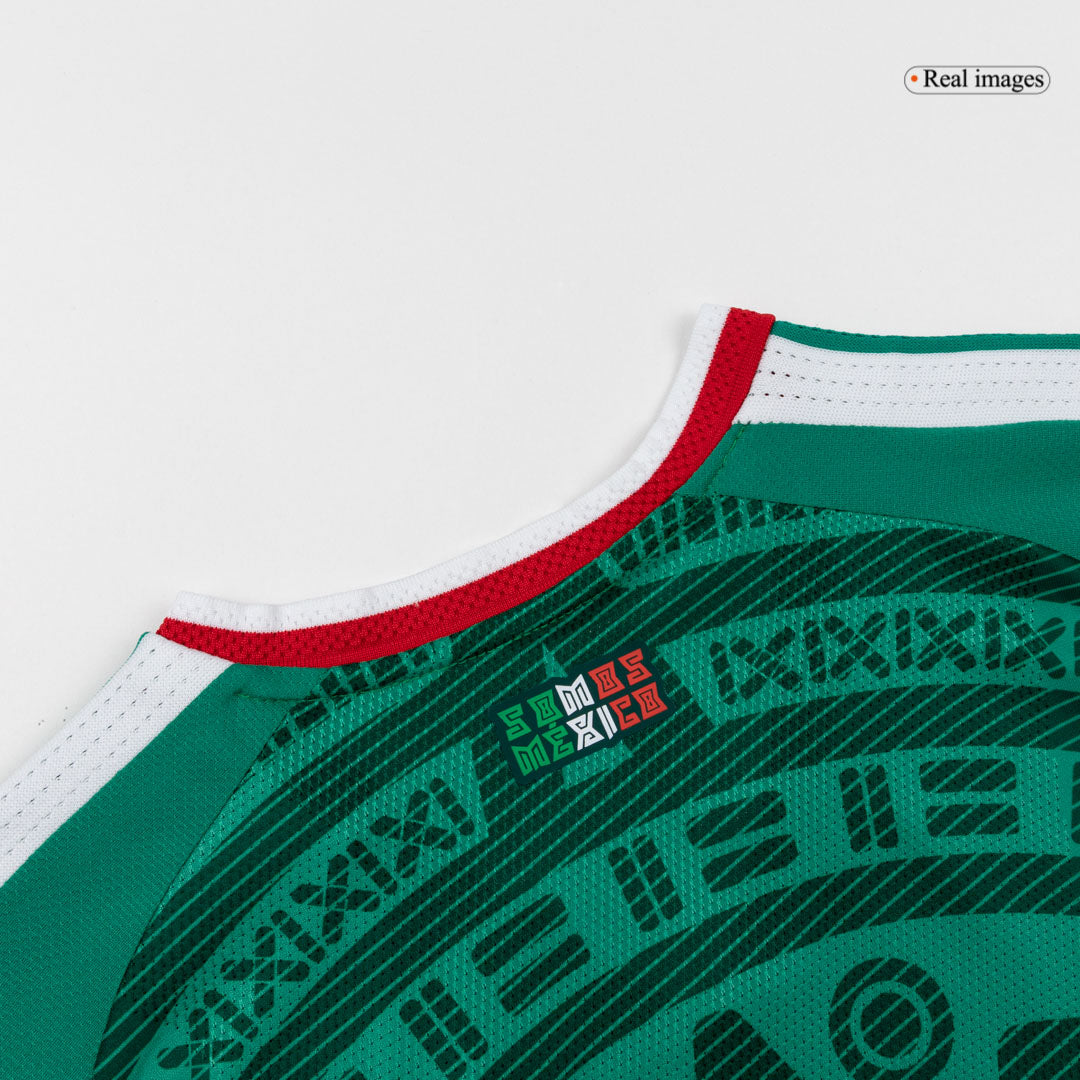 Mexico World Cup Player Version Trikot Heim 2026 S.GIMENEZ #11 Slim Fit
