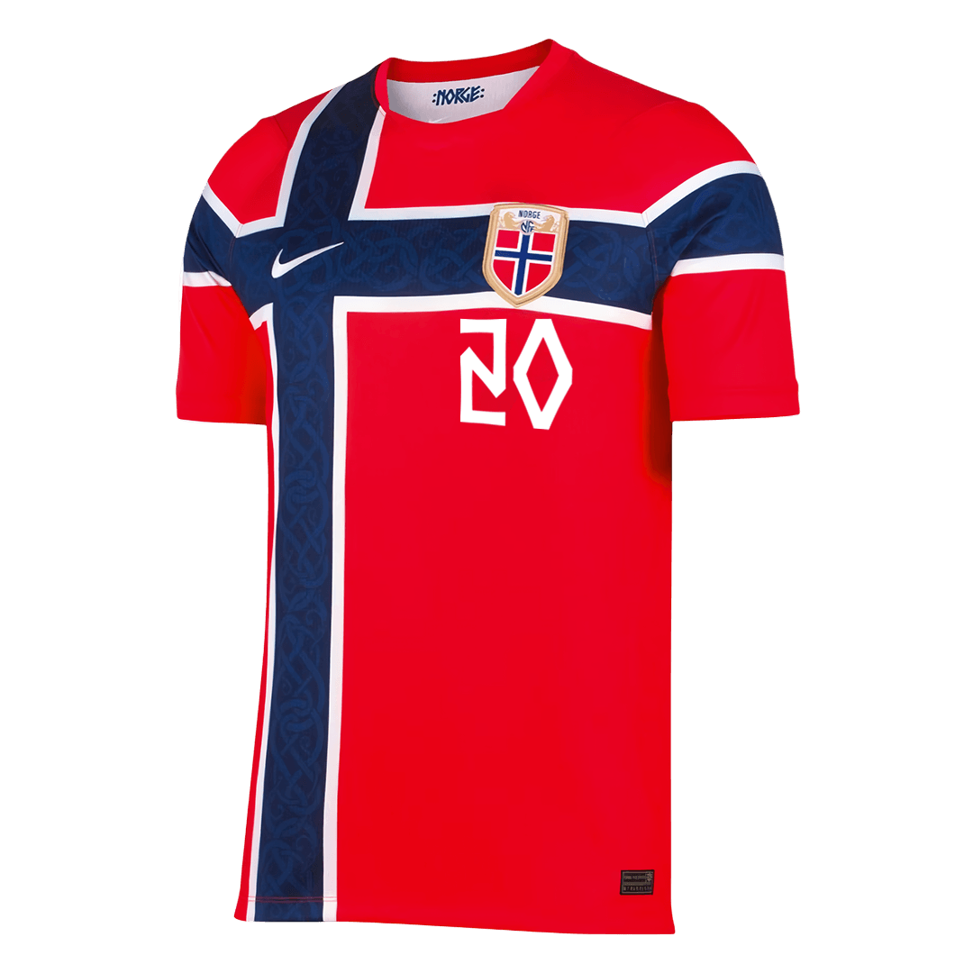 Norway World Cup Trikot Heim 2026 NUSA #20
