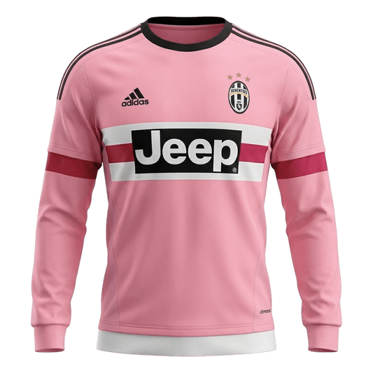 Juventus Retro Langarm Trikot Auswärts 2015/16
