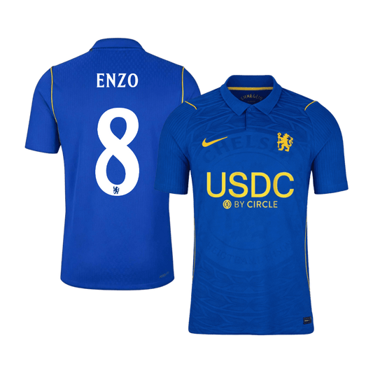Chelsea Heimtrikot 2026/27 – ENZO #8 – UCL (Spielerversion)
