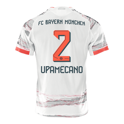 Bayern Munich Player Version Trikot Auswärts 2025/26 UPAMECANO #2 Slim Fit