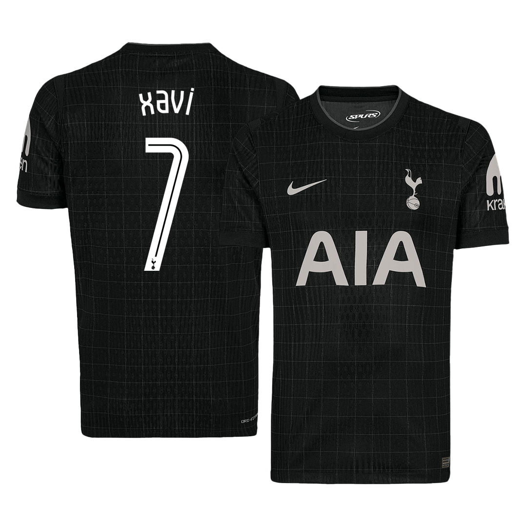 Maillot Tottenham Hotspur Extérieur 2025/26 UCL XAVI #7