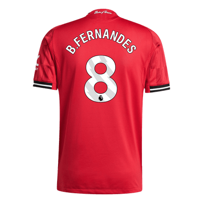 Maglia ManU Player Version Home 2025/26 B.FERNANDES #8 Slim Fit