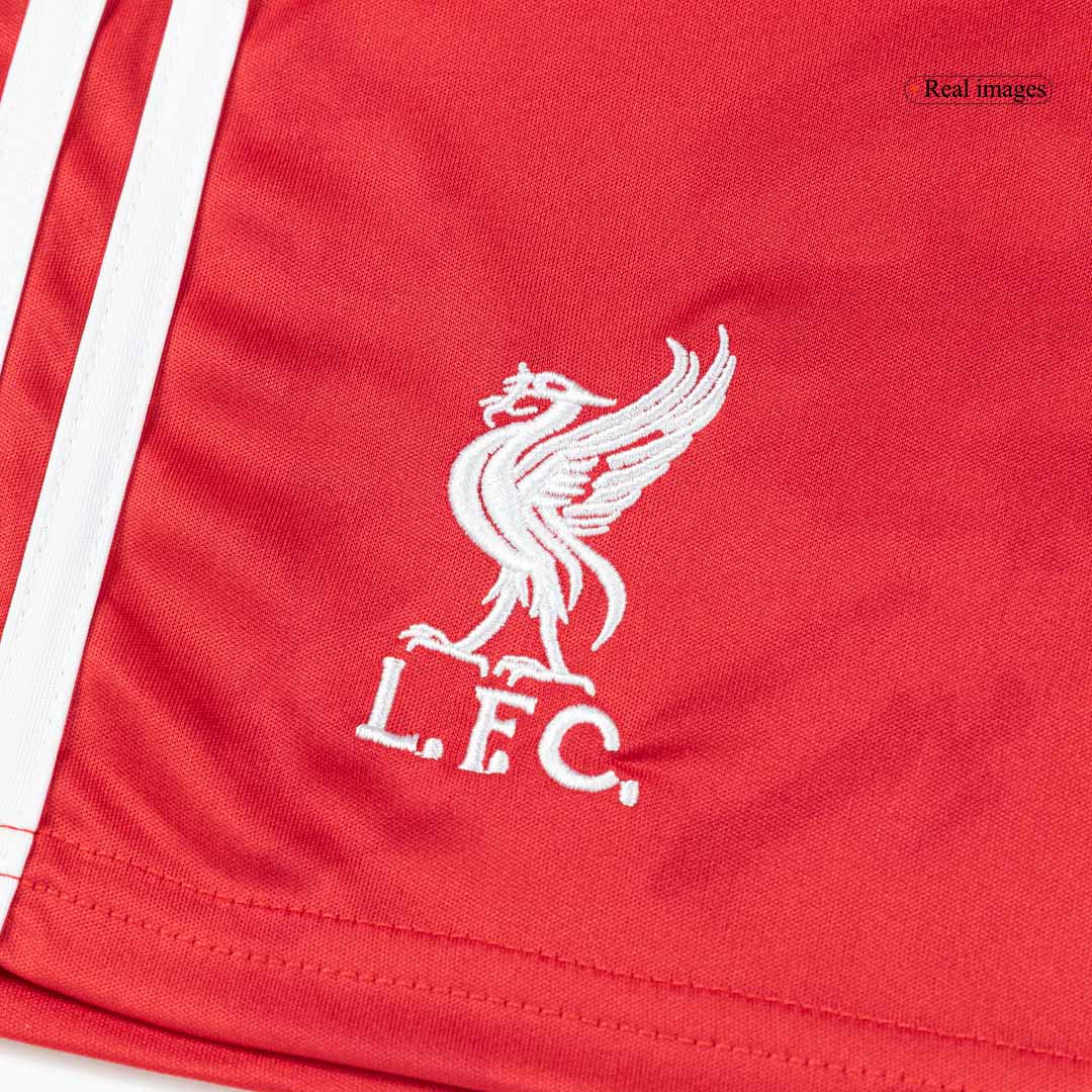 Kit bambino Liverpool Home 2025/26