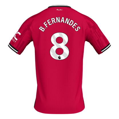 Maillot ManU Domicile 2025/26 B.FERNANDES #8 [PREMIUM]