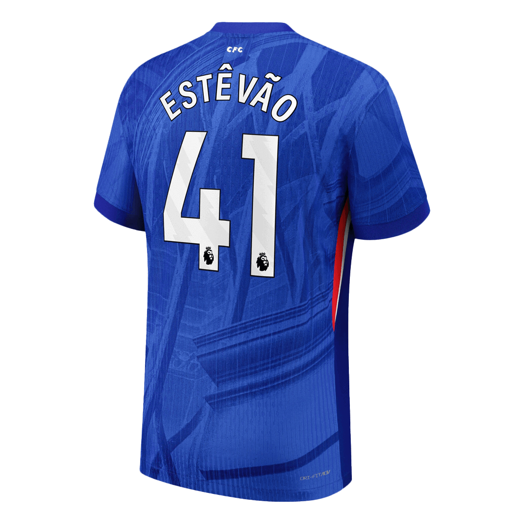 Chelsea Maglia Player Version Home 2025/26 ESTÊVÃO #41 Slim Fit