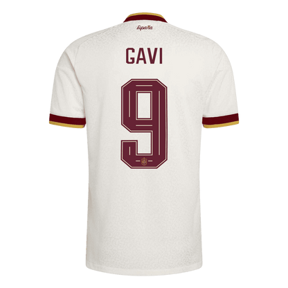 [Champion Edition] Spanien Auswärtstrikot WM 2026 – GAVI #9 (Spielerversion)