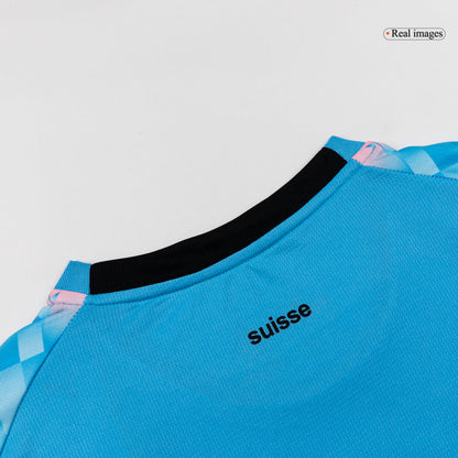 Schweizer Fussball Trikot 2026 - Elegant Blau