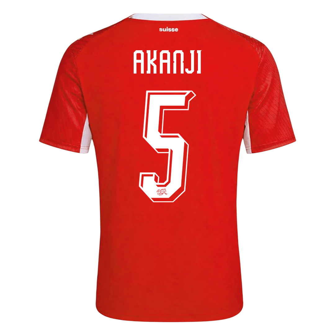 Maillot domicile Nati Coupe du Monde 2026 AKANJI #5