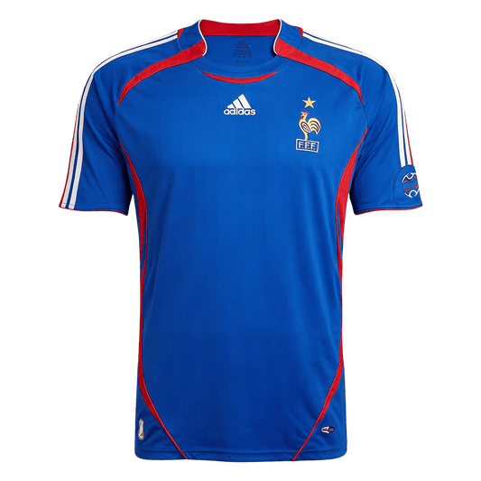 France World Cup Retro Trikot Heim 2006