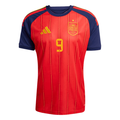 Maillot Coupe du Monde Espagne Domicile 2026 GAVI #9 [PREMIUM]