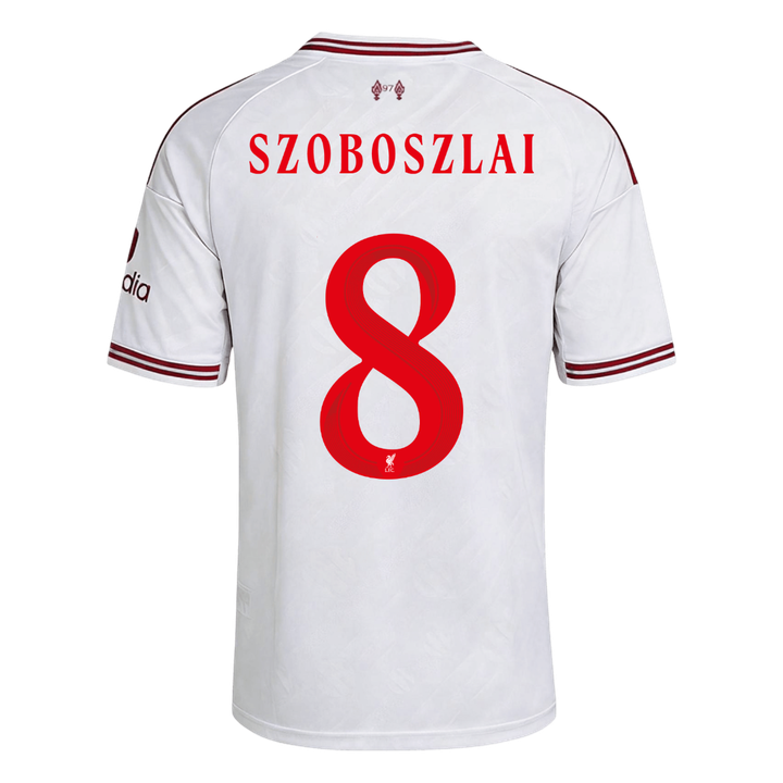 Liverpool Auswärtstrikot 2026/27 – SZOBOSZLAI #8 – UCL