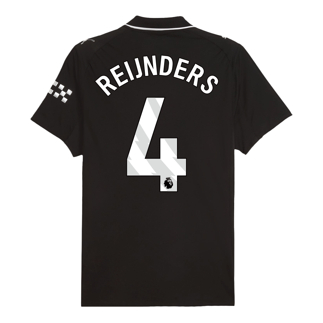 Manchester City Player Version Trikot Auswärts 2025/26 REIJNDERS #4 Slim Fit