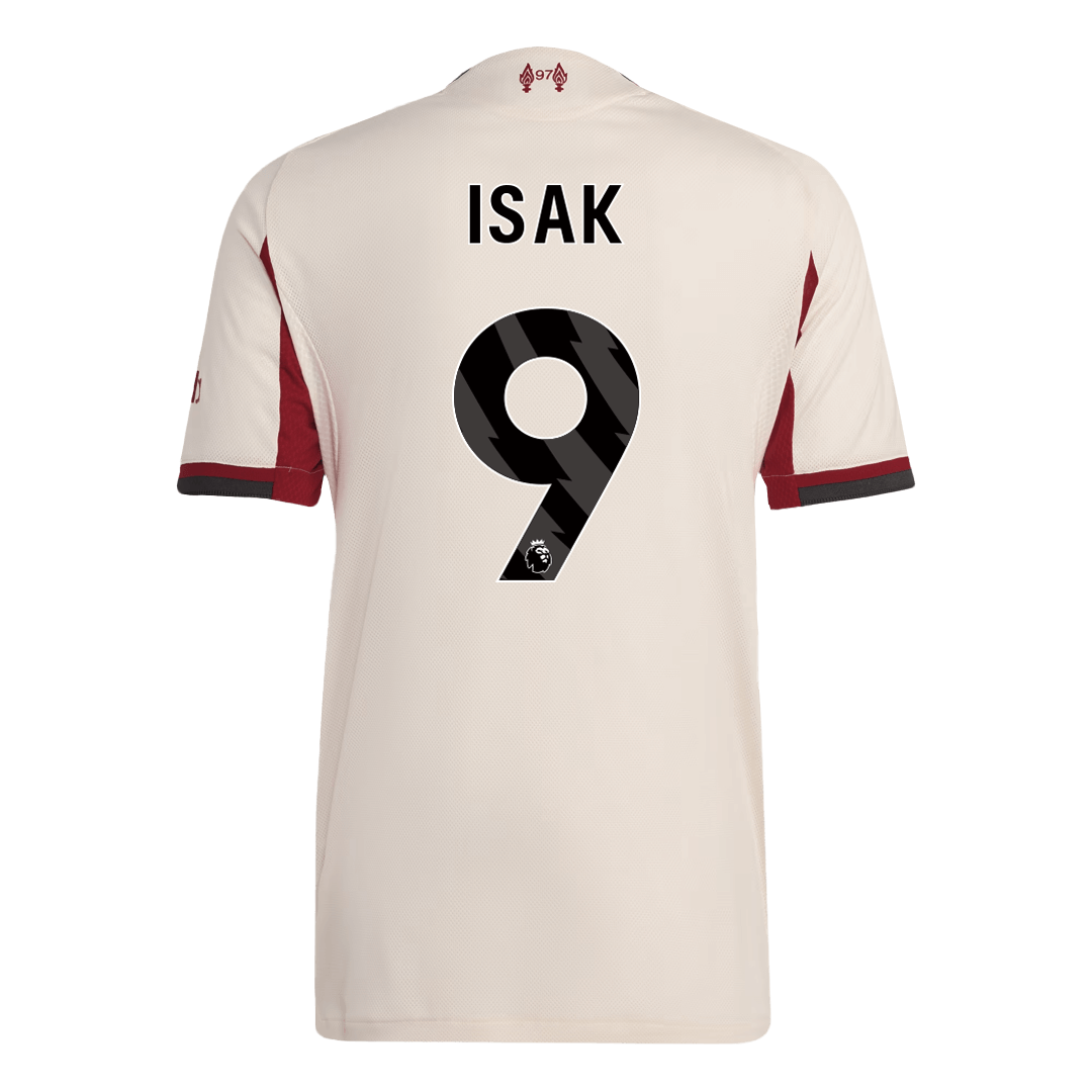Maillot Liverpool Player Version Extérieur 2025/26 ISAK ##9 Coupe Ajustée