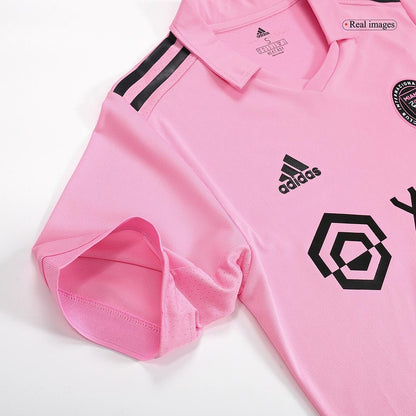 Maillot Domicile Inter Miami CF Version Joueur 2022 SUÁREZ #9 Coupe Slim