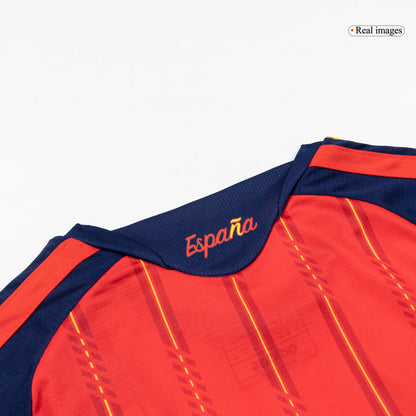 [Champion Edition] Spanien Heimtrikot-Set mit Stutzen Kinder WM 2026