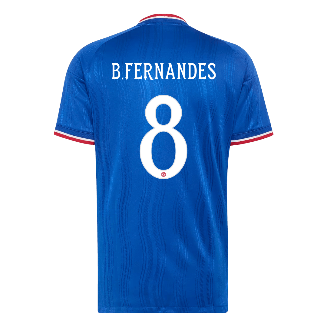 Manchester United Auswärtstrikot 2026/27 – B. FERNANDES #8 – UCL (Spielerversion)