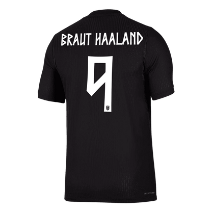 Norway World Cup Player Version Trikot Auswärts 2026 BRAUT HAALAND #9 Slim Fit