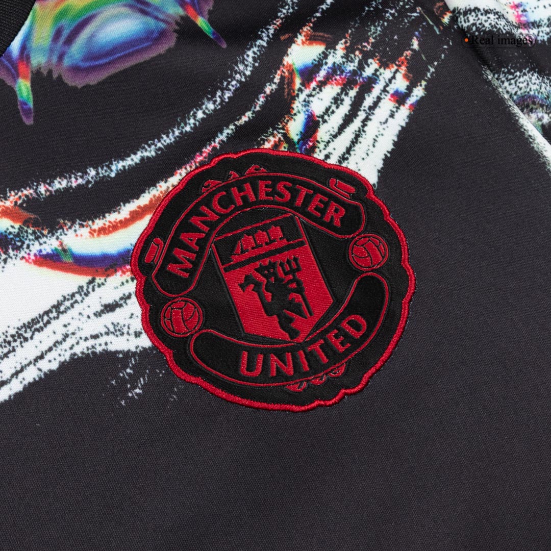 Manchester United Langarm Pre-Match Trikot 2025/26 – Bild 5