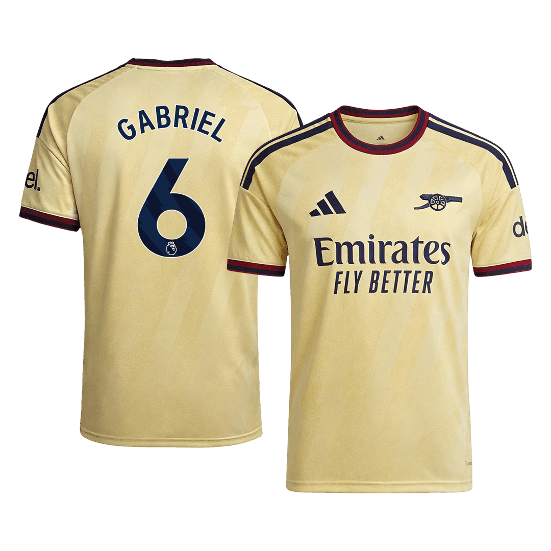 Arsenal Ausweichtrikot 2026/27 – GABRIEL #6 (Spielerversion)