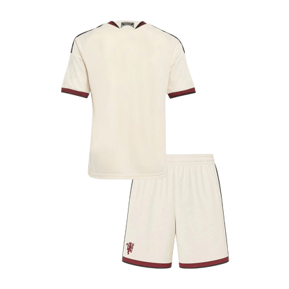 Manchester United Ausweichtrikot-Set Kinder 2026/27