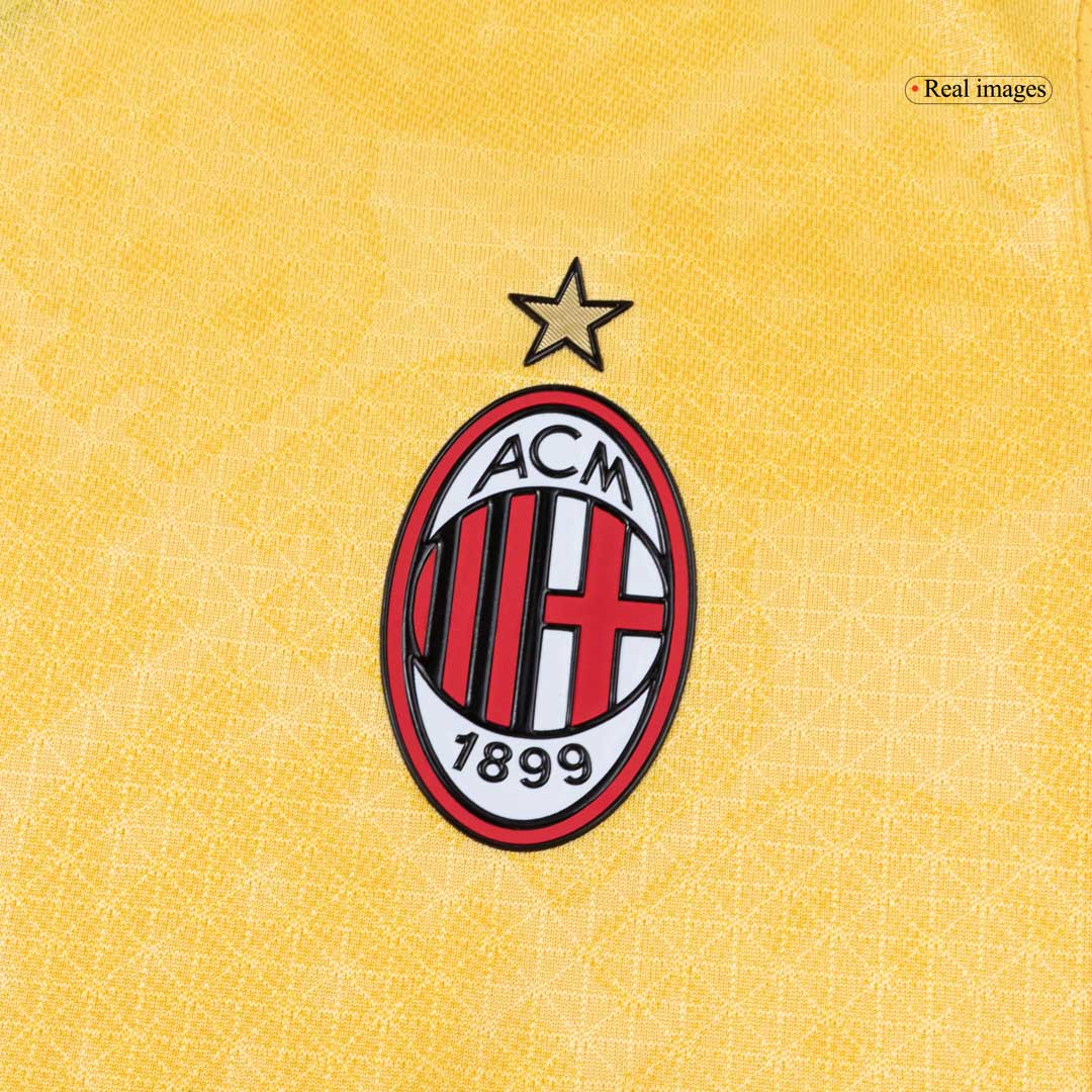 Maillot AC Milan Version Joueur Troisième Extérieur 2025/26 Coupe Ajustée
