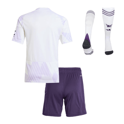 ManU Kinder Trikot Komplett-Set Auswärts 2025/26 – Bild 2
