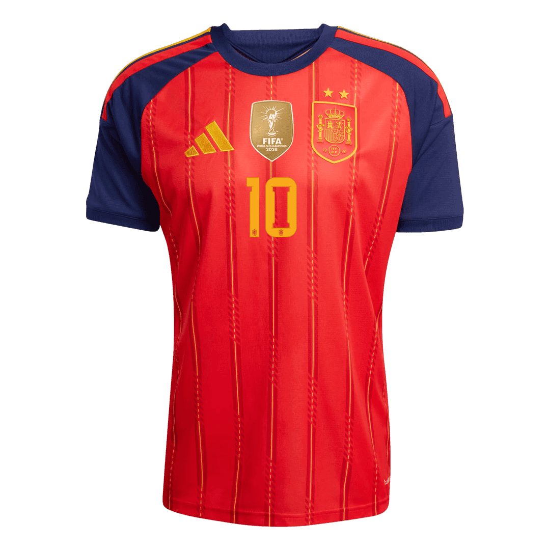 [Champion Edition] Spanien Heimtrikot WM 2026 – OLMO #10