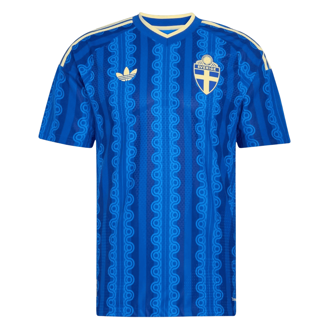 Maillot Suède Coupe du Monde Version Joueur Extérieur 2026 Coupe Slim