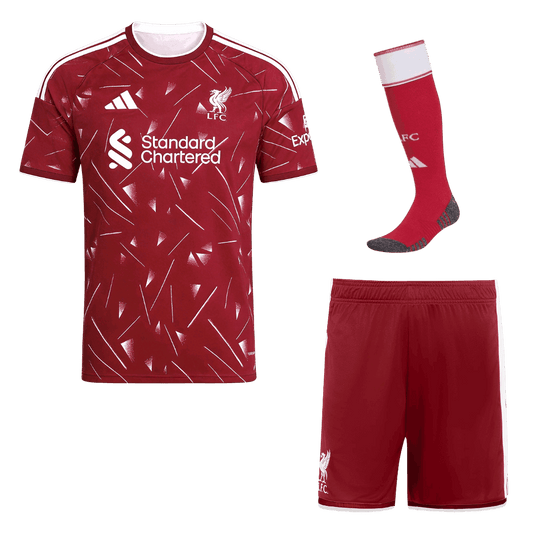 Liverpool Heimtrikot-Set mit Stutzen 2026/27