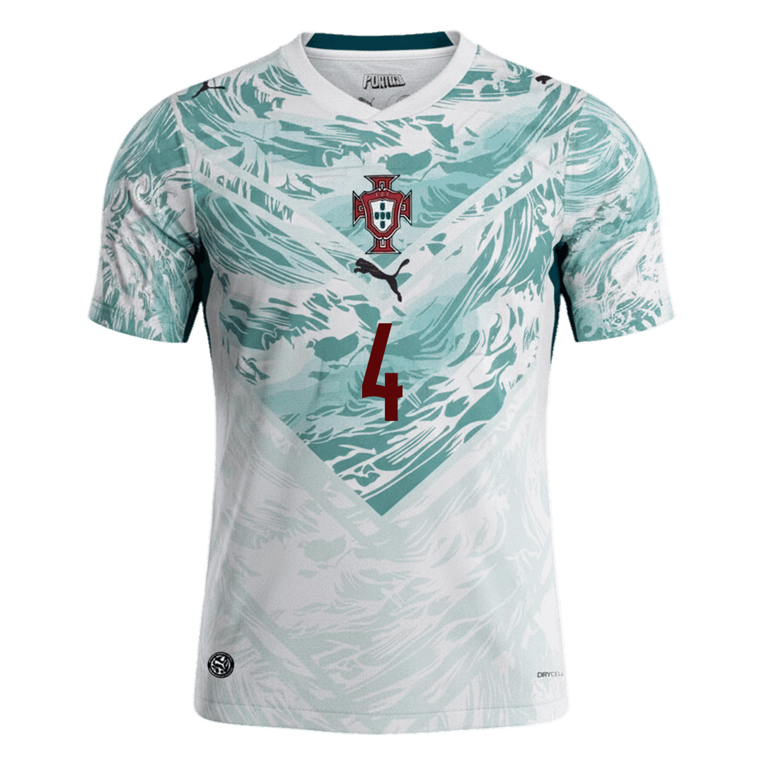 Portugal World Cup Trikot Auswärts 2026 RÚBEN DIAS #4