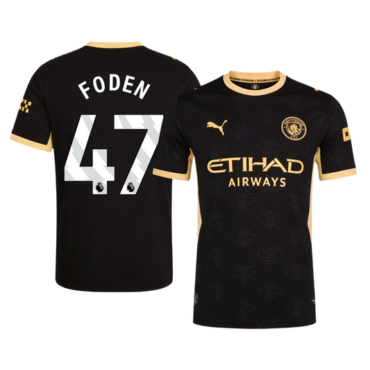 Manchester City Auswärtstrikot 2026/27 – FODEN #47 (Spielerversion)