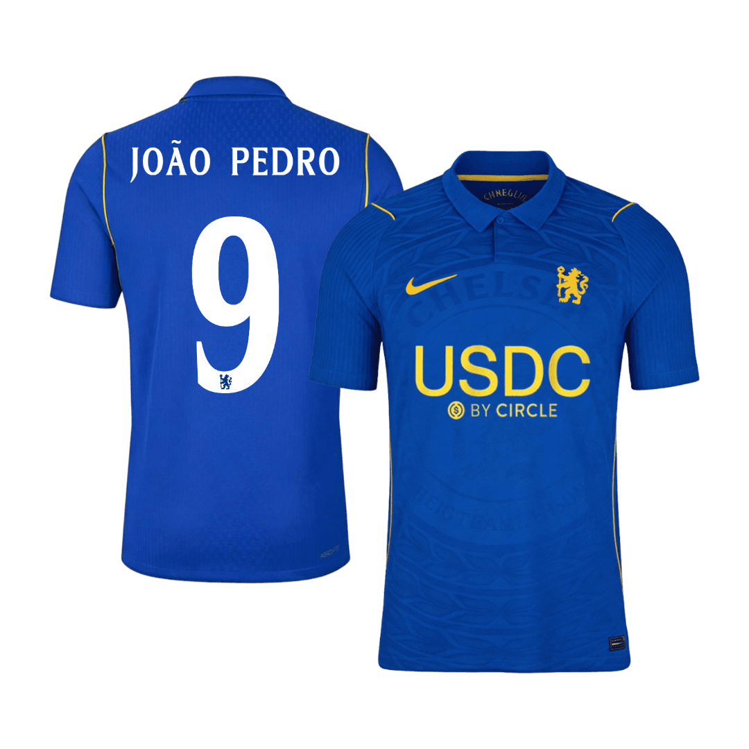 Chelsea Heimtrikot 2026/27 – JOÃO PEDRO #9 – UCL (Spielerversion)