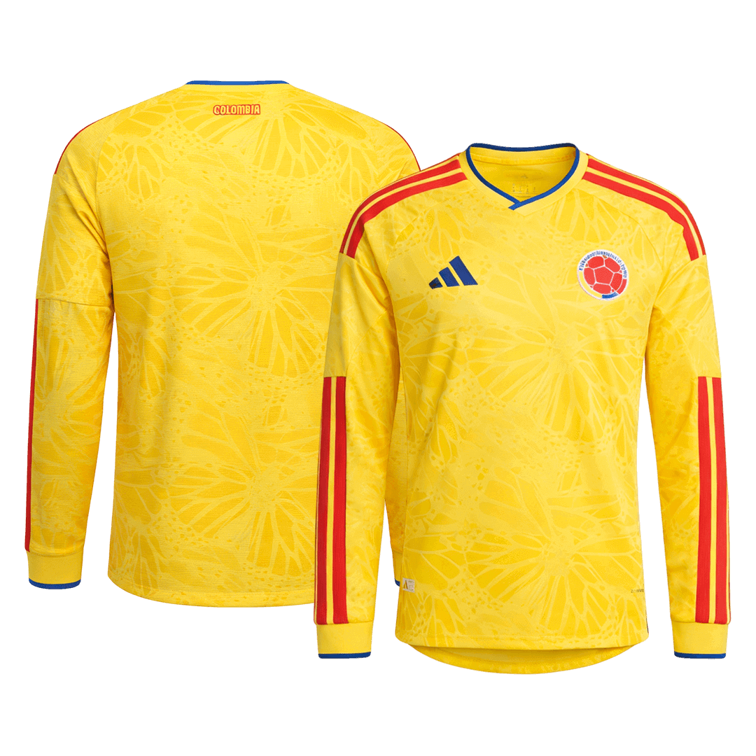 Colombia Coppa del Mondo Maglia Maniche Lunghe Home 2026