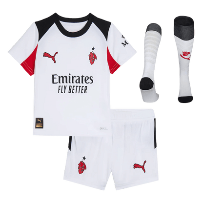 AC Milan Kinder Trikot Komplett-Set Auswärts 2025/26