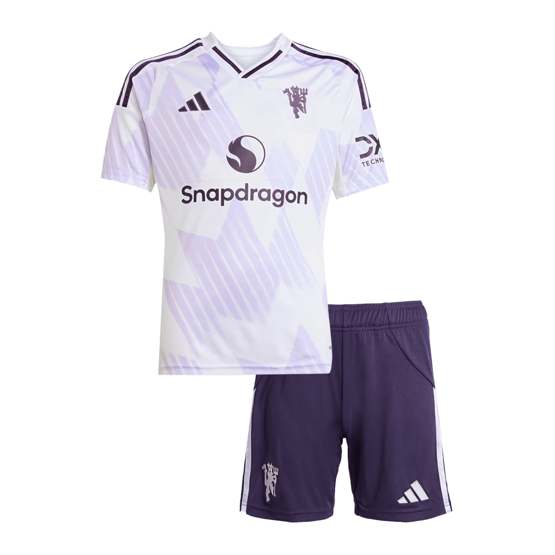 ManU Kinder Trikot Set Auswärts 2025/26