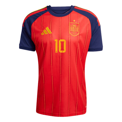 Spagna maglia Coppa del Mondo Home 2026 OLMO #10 [PREMIUM]
