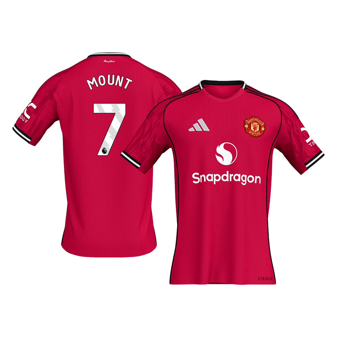 Maglia Man Utd Home 2025/26 MOUNT #7 [PREMIUM]