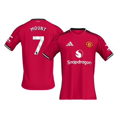 Maglia Man Utd Home 2025/26 MOUNT #7 [PREMIUM]