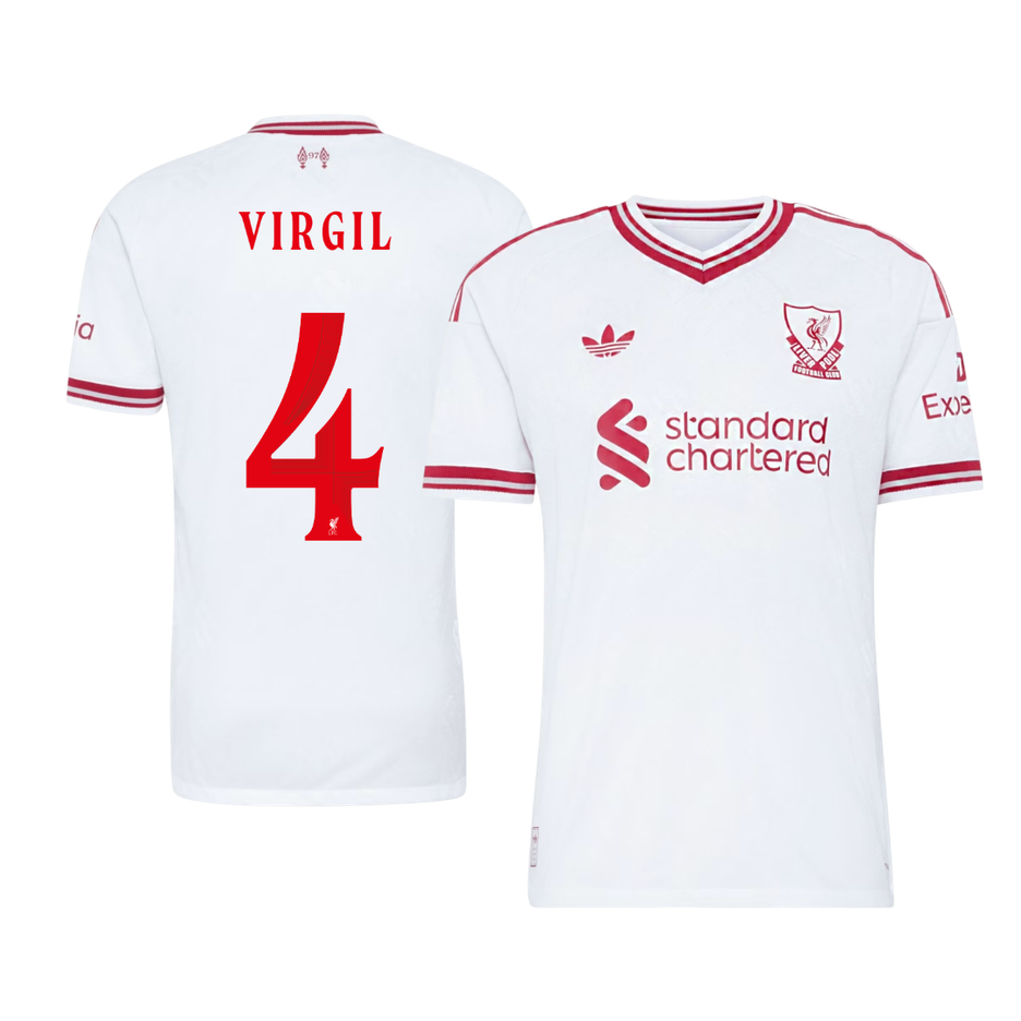 Liverpool Auswärtstrikot 2026/27 – VIRGIL #4 – UCL (Spielerversion)