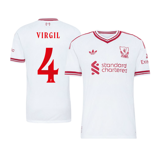Liverpool Auswärtstrikot 2026/27 – VIRGIL #4 – UCL (Spielerversion)