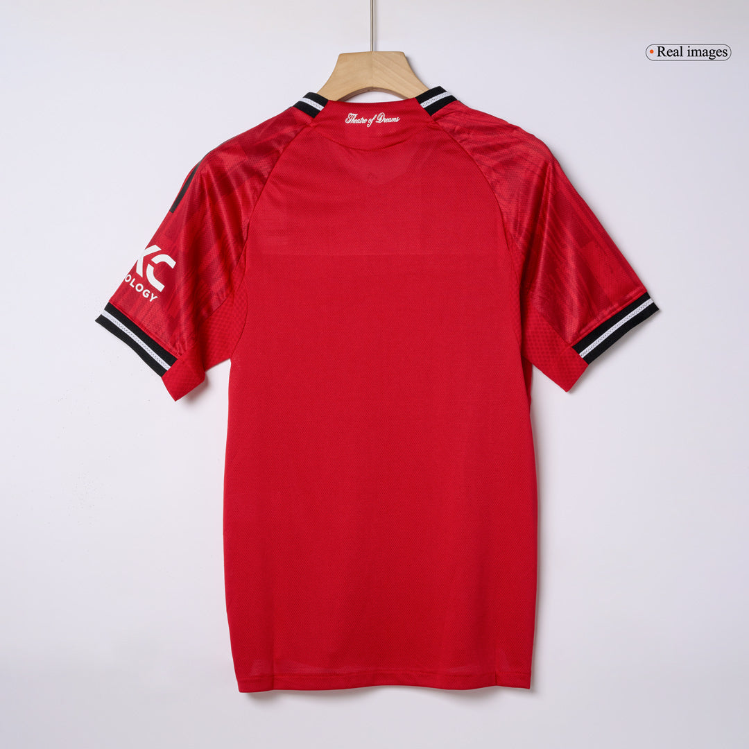 Maglia ManU Player Version Home 2025/26 B.FERNANDES #8 Slim Fit