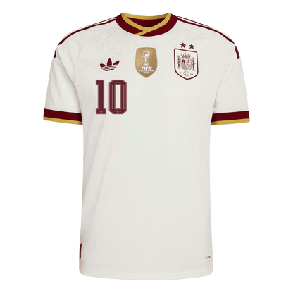[Champion Edition] Spanien Auswärtstrikot WM 2026 – OLMO #10 (Spielerversion)