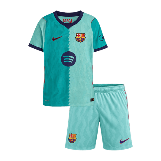 Barcelona Ausweichtrikot-Set Kinder 2026/27