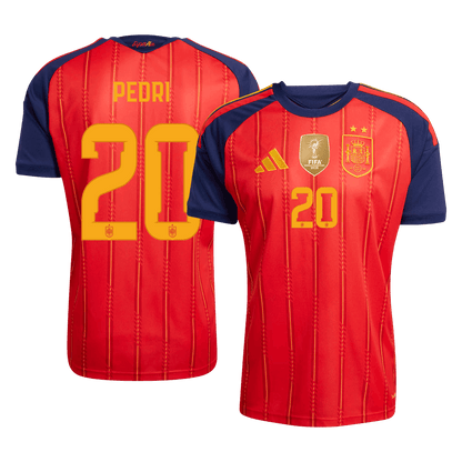 [Champion Edition] Spanien Heimtrikot WM 2026 – PEDRI #20